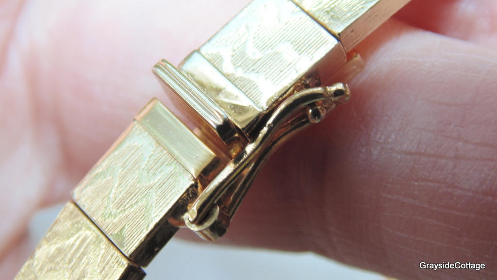 Vintage Grosse Jewelry Set Necklace and Bracelet 1966 Germany Gold Tone with Austrian Crystals