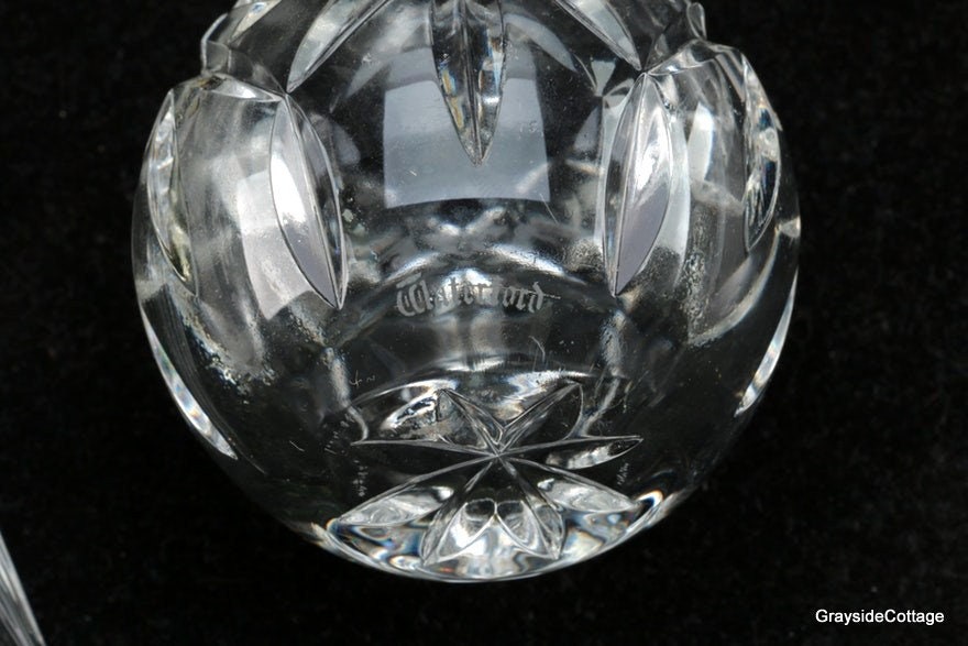 WATERFORD Perfume Bottle, Lismore • Authentic Waterford Cut Crystal