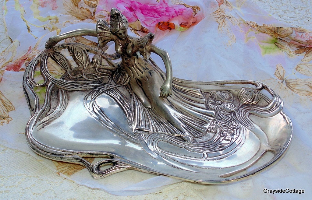 Reserved For Donna Victorian Style Vanity Tray Fine Polished 1