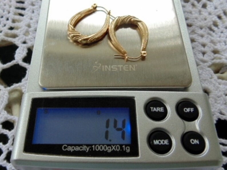 14k Gold Hoop Earrings \u2022 Yellow Gold Earrings \u2022 Gold Hoop Earrings \u2022 Hoop Earrings 14k \u2022 Twisted Hoops \u2022 14k Gold \u2022 FREE SHIPPING!