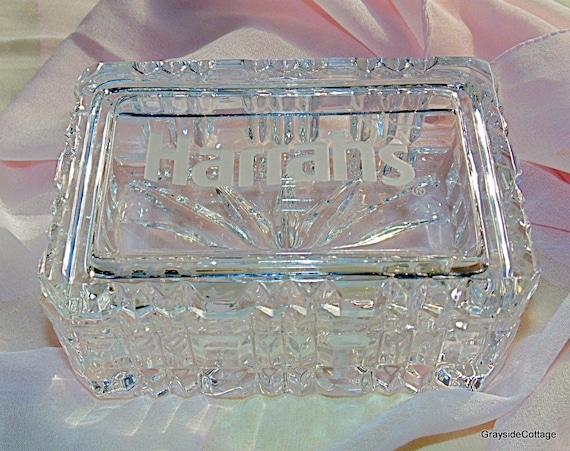Crystal Jewelry Box Is Made Of 24% Lead Crystal And A Lid. From Franc