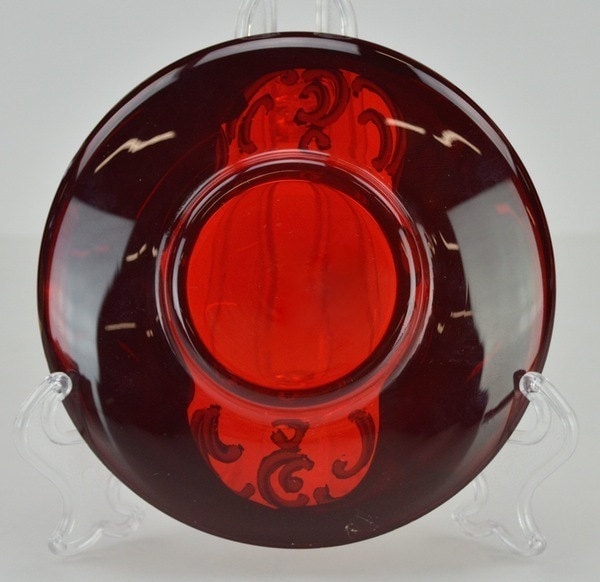 Tea Cup & Saucer Set Hand Made, Mouth Blown, Annealed Glass, Hand