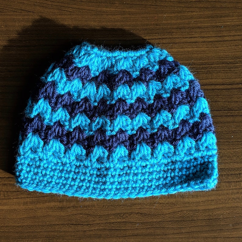 Messy Bun Hat Ponytail Hat for Toddler Messy Bun Hat for Child Ponytail Hat