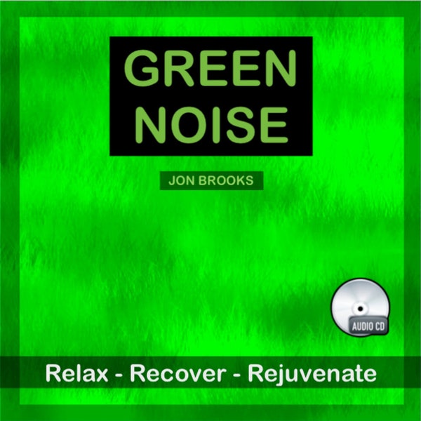 Audio CD de ruido verde para dormir, terapia de sonido, concentración, tinnitus, relajación y estrés.