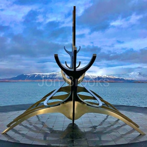 Iceland Sun Voyager (Printable Digital Download)