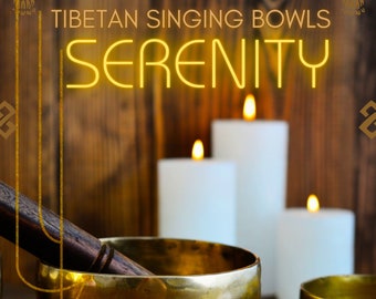 Tibetan Singing Bowls Music CD: Serenity - Meditation, Relaxation