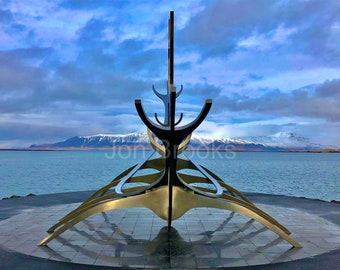 Iceland Sun Voyager (Printable Digital Download)