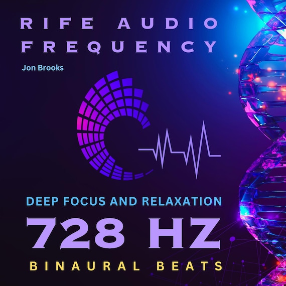 728 Hz RIFE Frequency Binaural Beats CD: Energy Balance & Inner