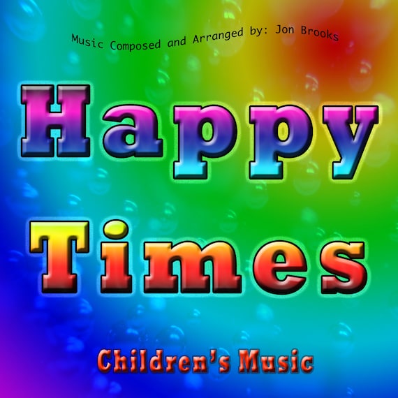 Children S Music Cd Fun Music Happy Music Kids Music Etsy