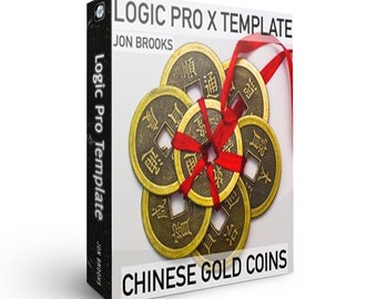 Logic Pro X Template Download - 'Chinese Gold Coins' (Instrumental Music Logo) Jon Brooks