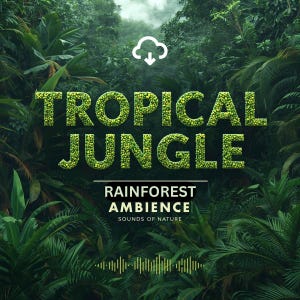 Tropical Jungle: Rainforest Ambience – MP3 Digital Download (Sounds of Nature)