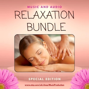 Calming and Relaxing Music and Audio CDs Bundle Collection for Meditation, Study, Panic Attacks, Sleeping Aid, Anxiety and Spa Music.
