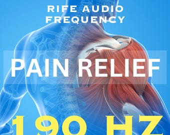 190 HZ Rife Frequenz Audio-CD: Nerven & Muskel Schmerzlinderung, Klänge der Natur