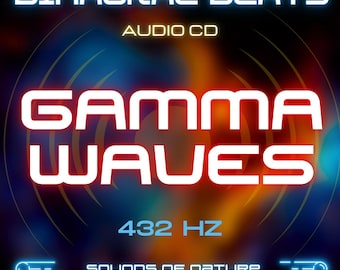 432 Hz gammagolf binaural beats audio-cd: diepe focus en mentale helderheid