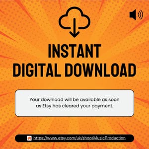 Etsy Instant Digital Download. Music Production.