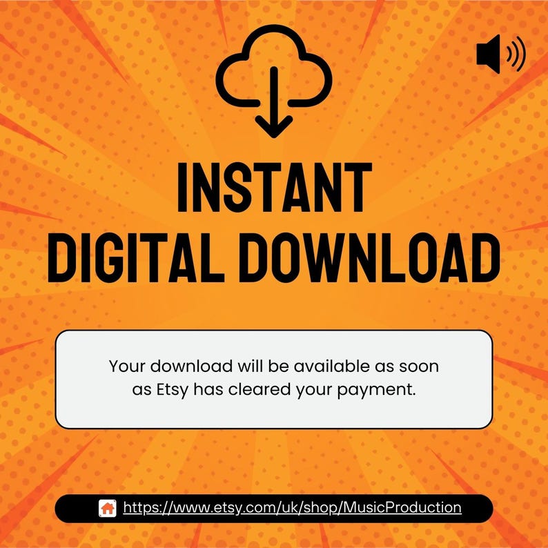 Etsy Instant Digital Download. Music Production.