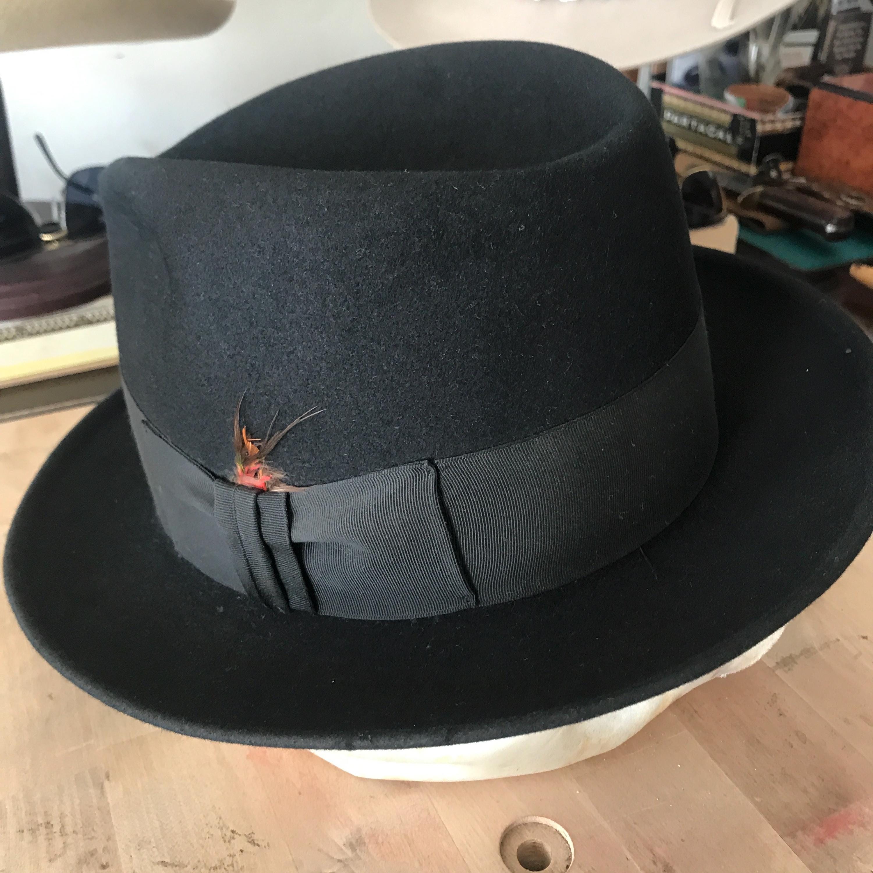 Royal Stetson Vintage Fedora, John B Stetson Company 71/4 - Etsy