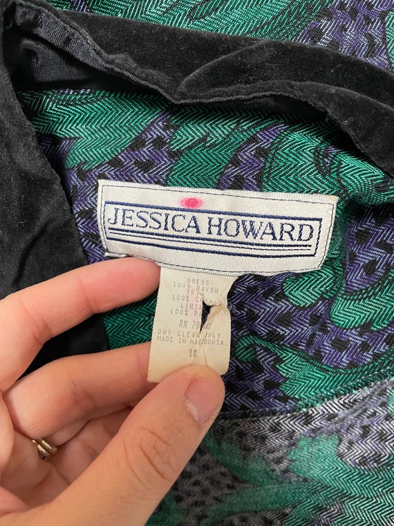 jessica howard green velvet dress Sheer Corset Dark Green Beaded Mermaid Long Formal Dress – Dressesforparty main image 1