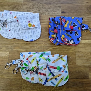Kids Google Pixel Buds Case Keychain.Mickey Mouse Series-A Cotton Pixel Buds Case.Blue Pixel Buds Case with Keychain.Pixel Buds Case crayons
