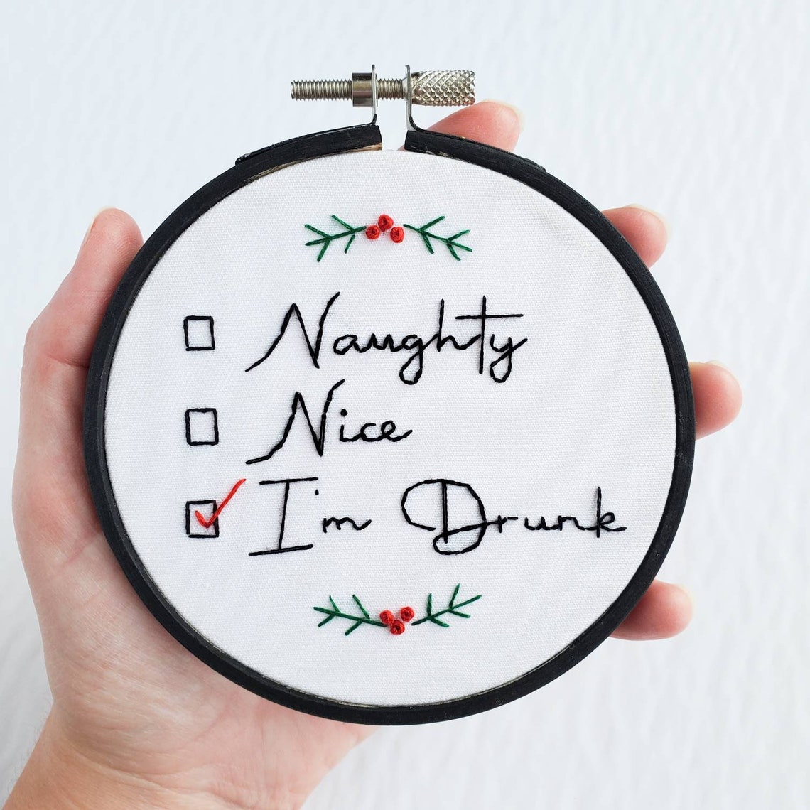 Sassy & Funny Christmas Ornament Embroidery Patterns 9 Etsy