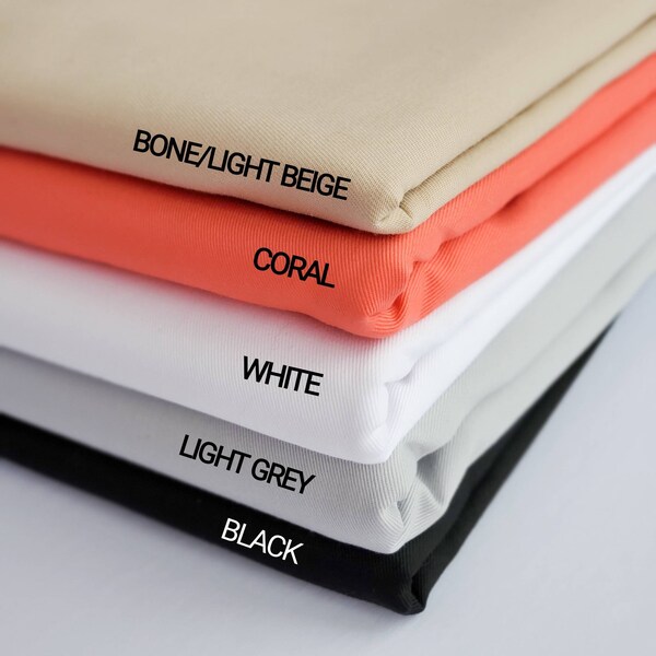 Linen Twill Fabric Etsy