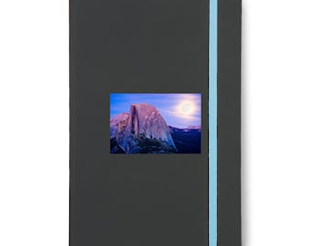 Yosemite Half Dome Full Moon Landscape Journalbook