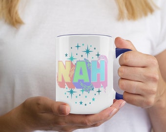 Nah Pastel Accent Mug