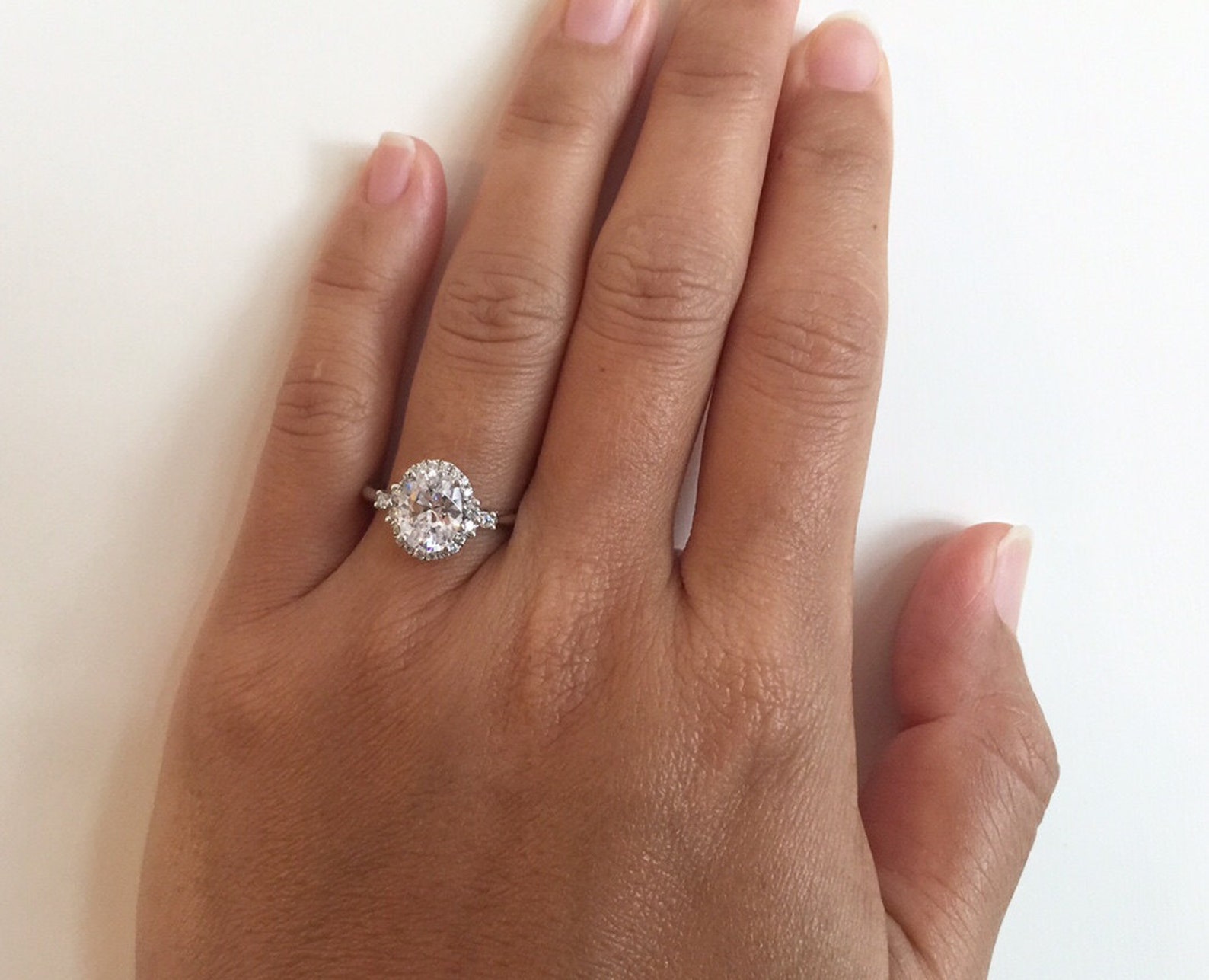 Designer Inspired Engagement Ring Made to Order B0058 Etsy