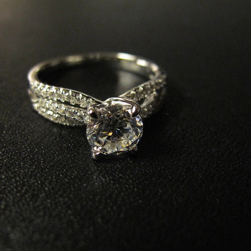 Classic Designer Inspired Engagement Ring, Made to Order shops