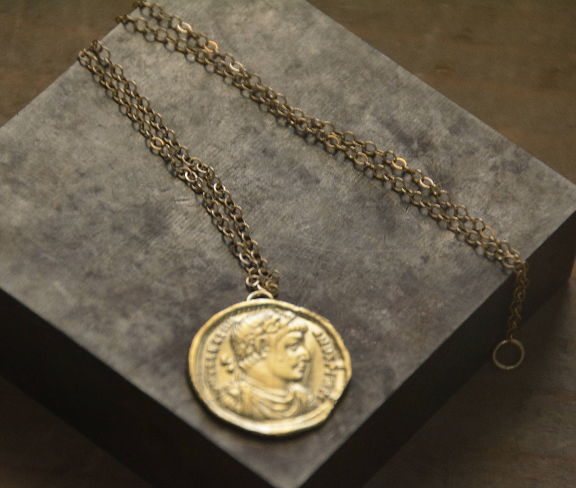 Gold Coin Necklace