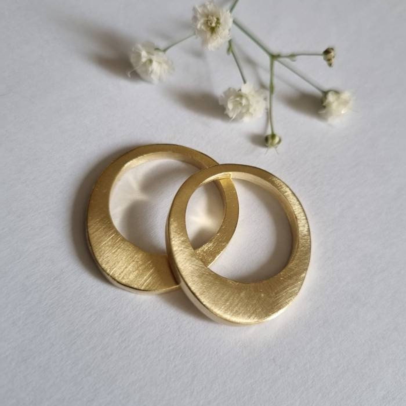 Stacking Rings, Signet Rings, Gold Signet Rings Women, Stacking Skinny ...