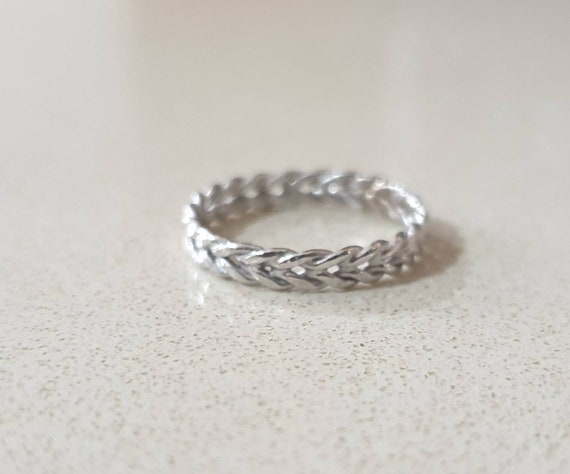 14k gold ring braid wedding ring women solid gold ring Wedding band women white gold gold wedding bands rose gold ring 9k gold ring