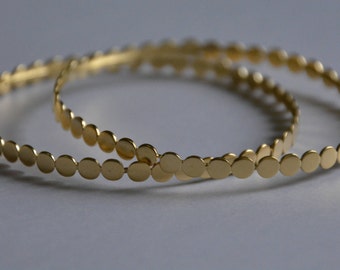 Gold bangles 14k, bangle bracelets, bridal bracelet, vintage gold bracelet, gold bracelet, bridesmaid bracelets, stacking bracelets gold