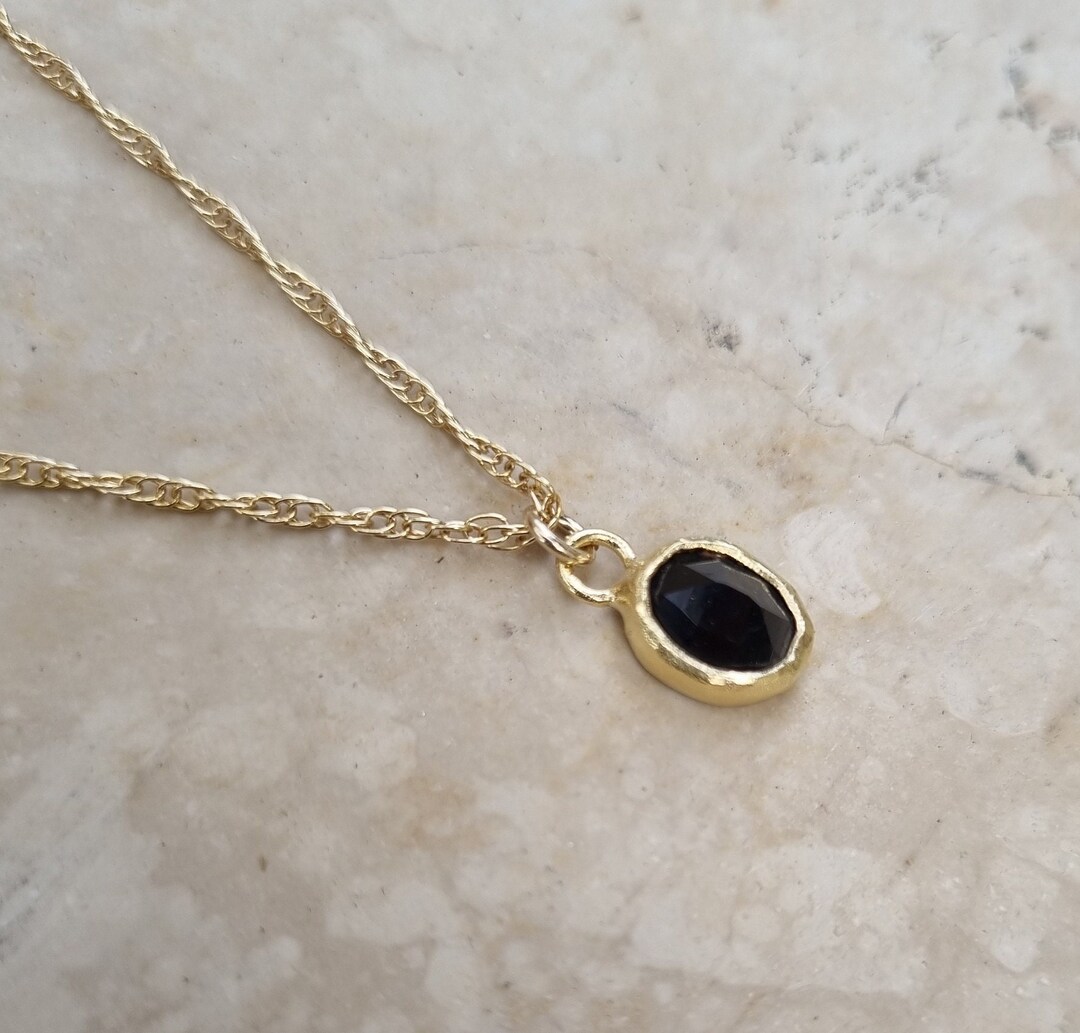 Onyx Long Necklace