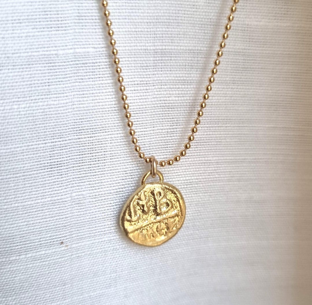GOLD COIN NECKLACE