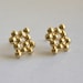 see more listings in the Solid Gold Stud Earrings section