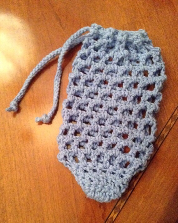 crochet laundry bag