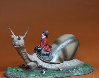 The Neverending Story Sculpture Inspired Racing Snail - Etsy
