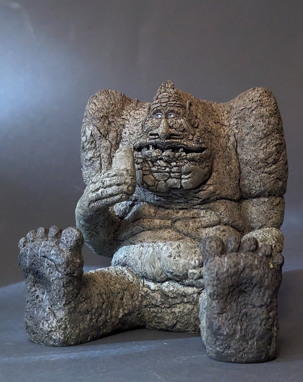 rockbiter  The NeverEnding Story  falkor  atreyu sculpture clay