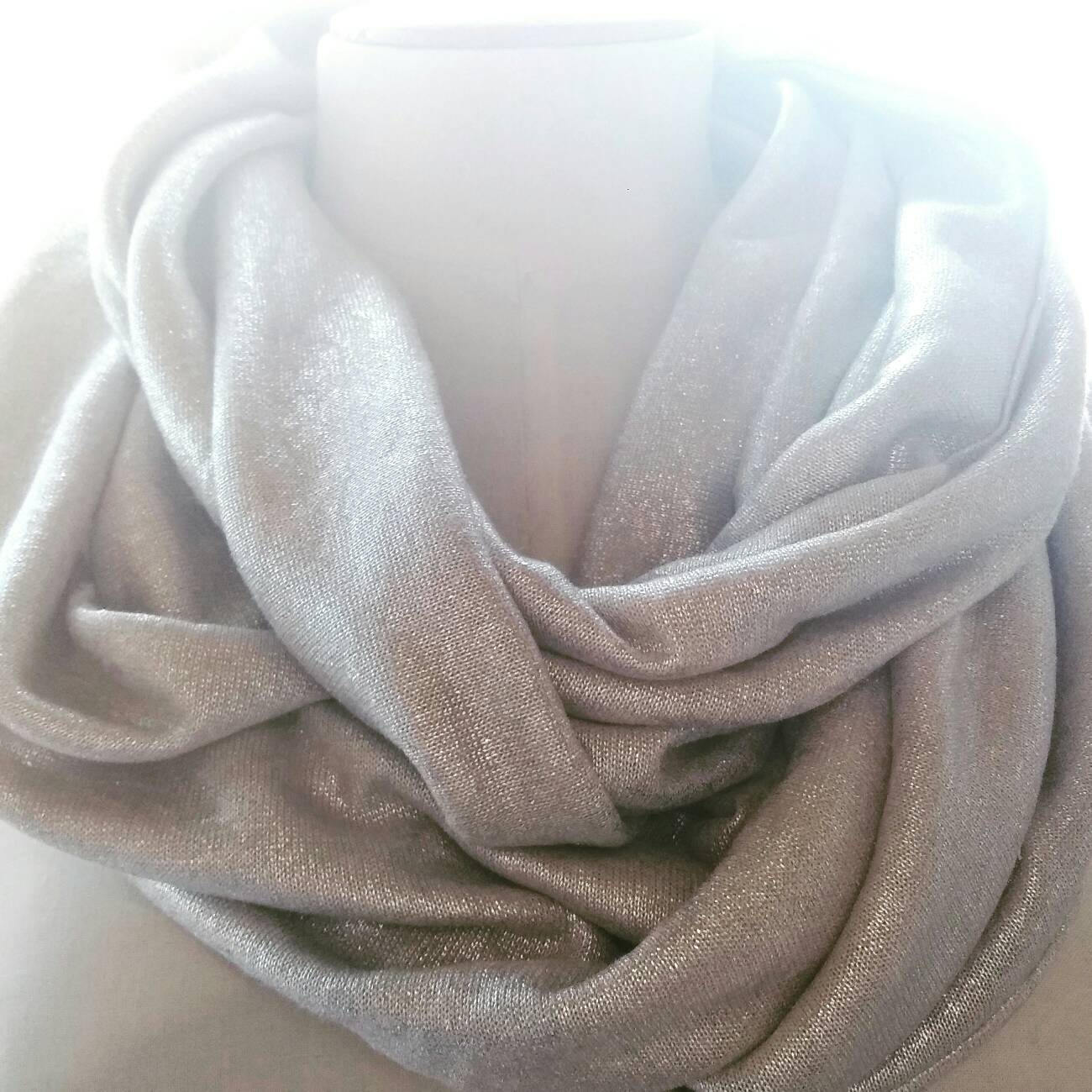 linen infinity scarf