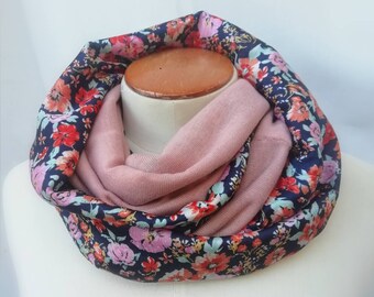 SNOOD women's floral print scarf