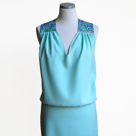 seafoam summer dress