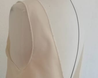 Combination of wedding dress lining and underdress