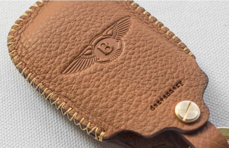 Handmade Bentley Remote Key chain case cover fob