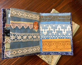 Unique: Young French Seamstress's Lace and Trim Sample Books, 1920s
