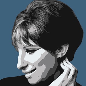 Barbra Streisand - giclee print
