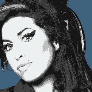 Amy Winehouse - giclee print
