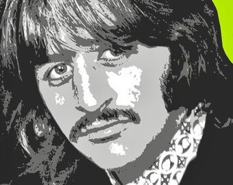 Ringo Starr - giclee print