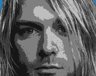 Kurt Cobain - giclee print