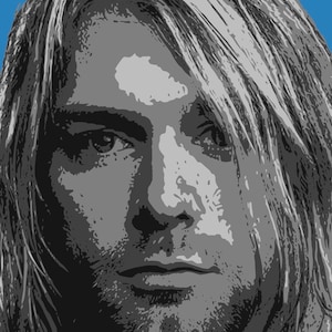 Kurt Cobain - giclee print